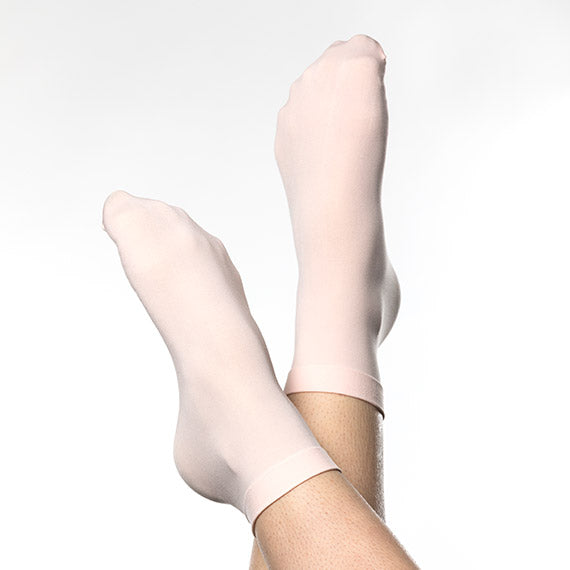 Dance Anklet Socks Child & Adult - Theatrical Pink