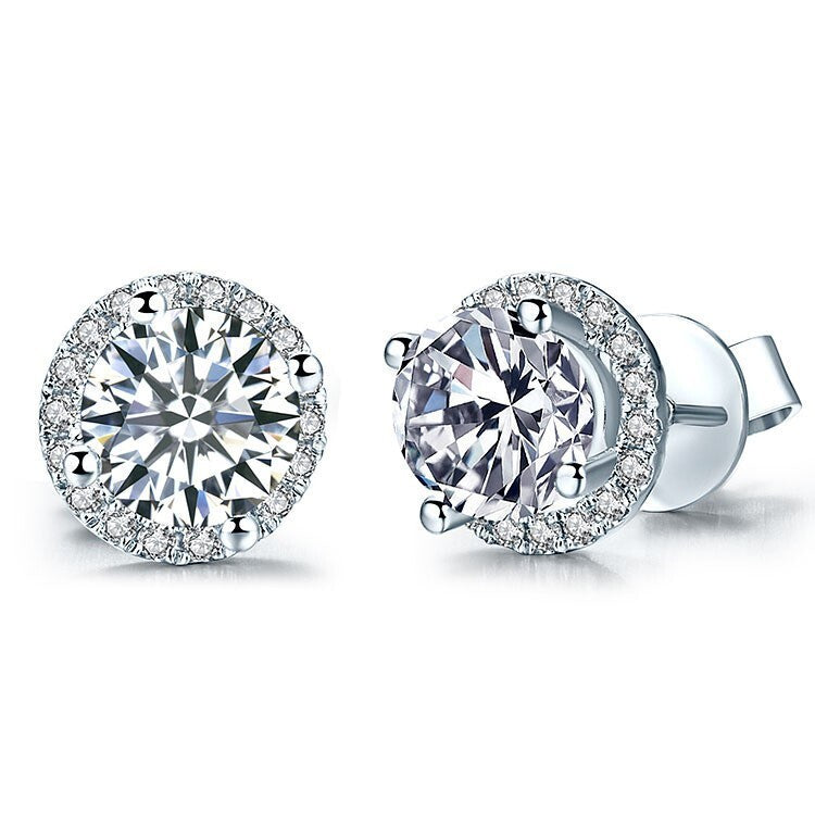 10mm Diamante Earrings