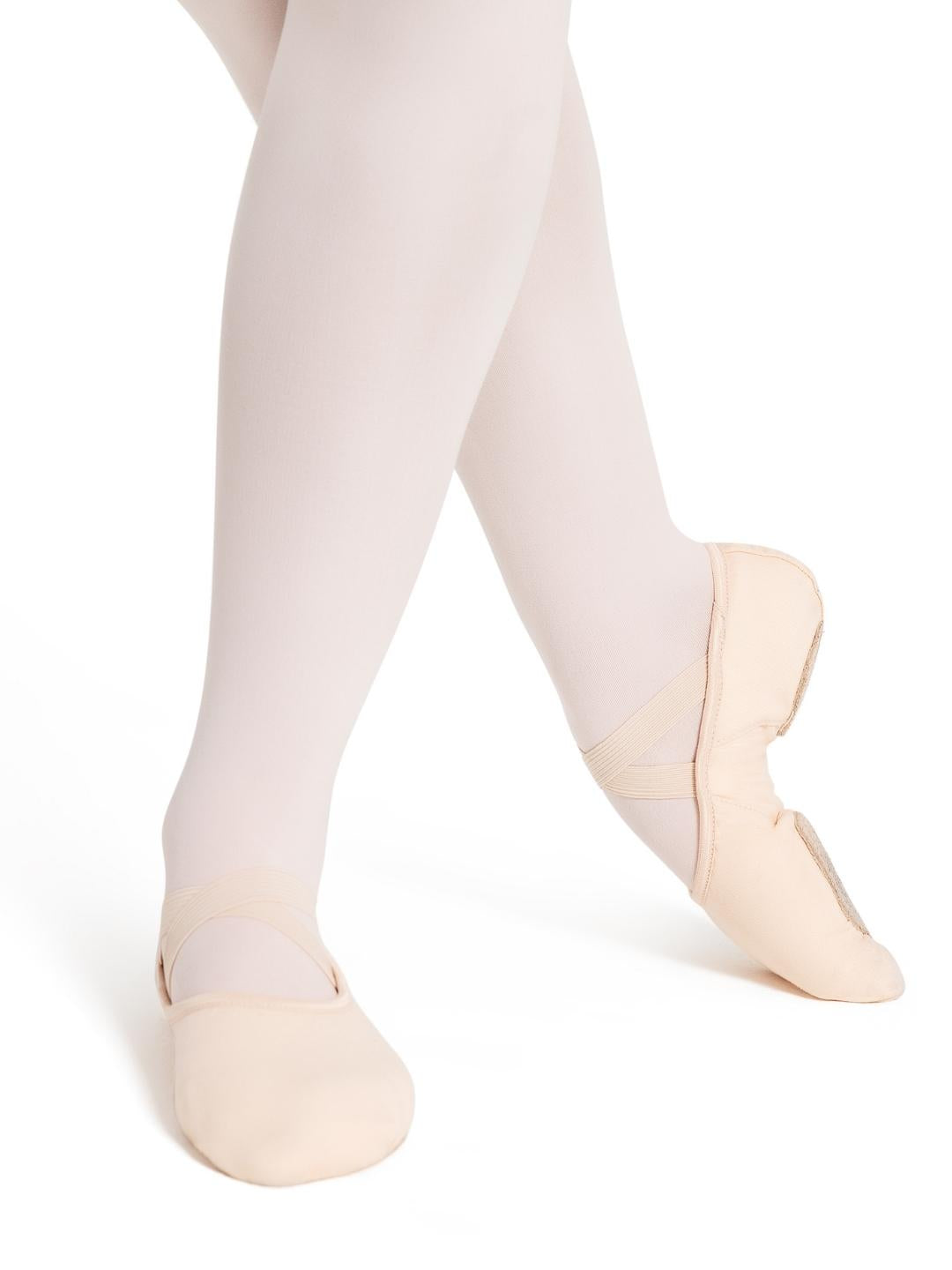 Hanami Canvas Split-Sole Ballet Shoes - Adult - Light Pink
