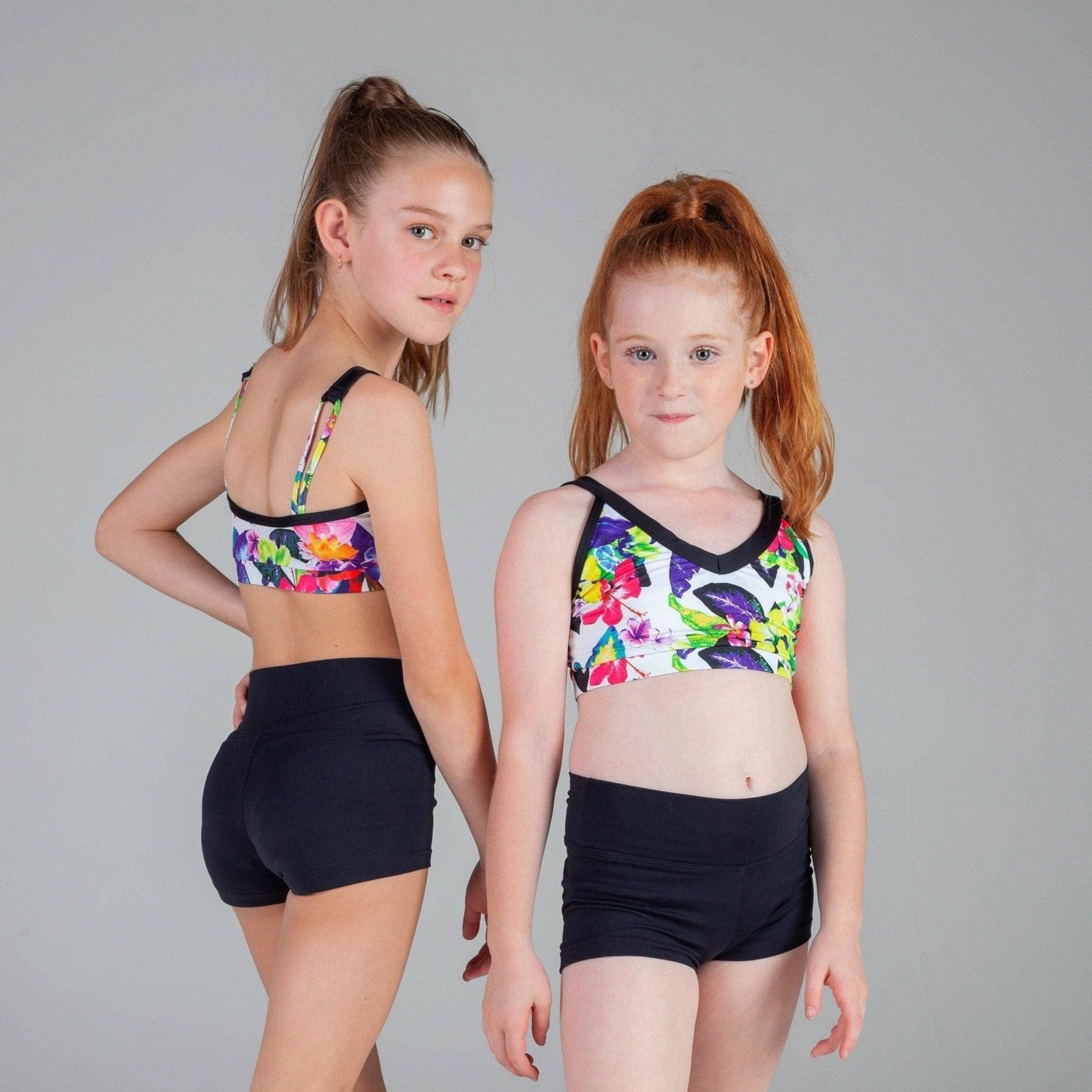 Hawaii Crop - Pink Lemon Dancewear