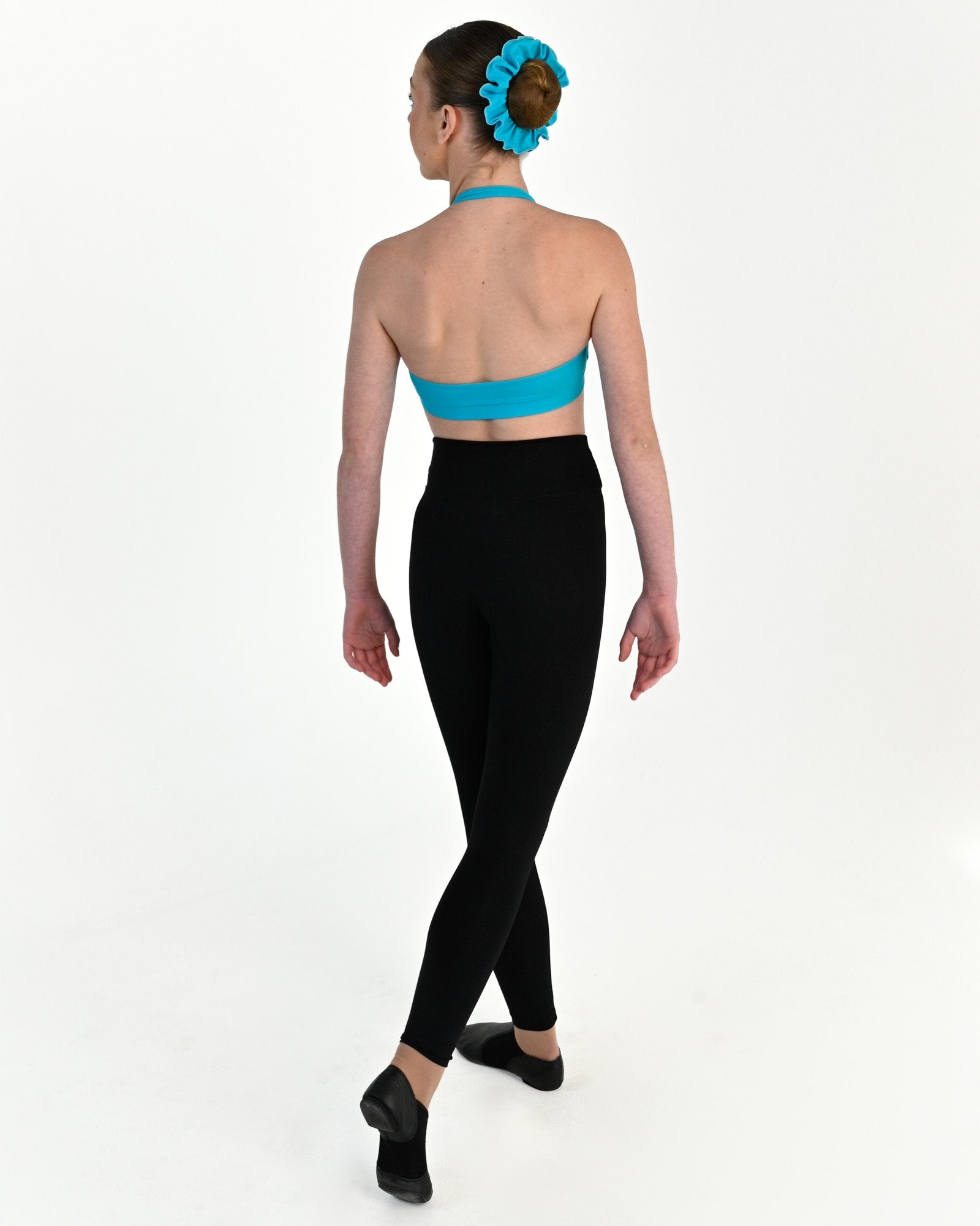 Tempo Halter Crop Top - Caribbean 3