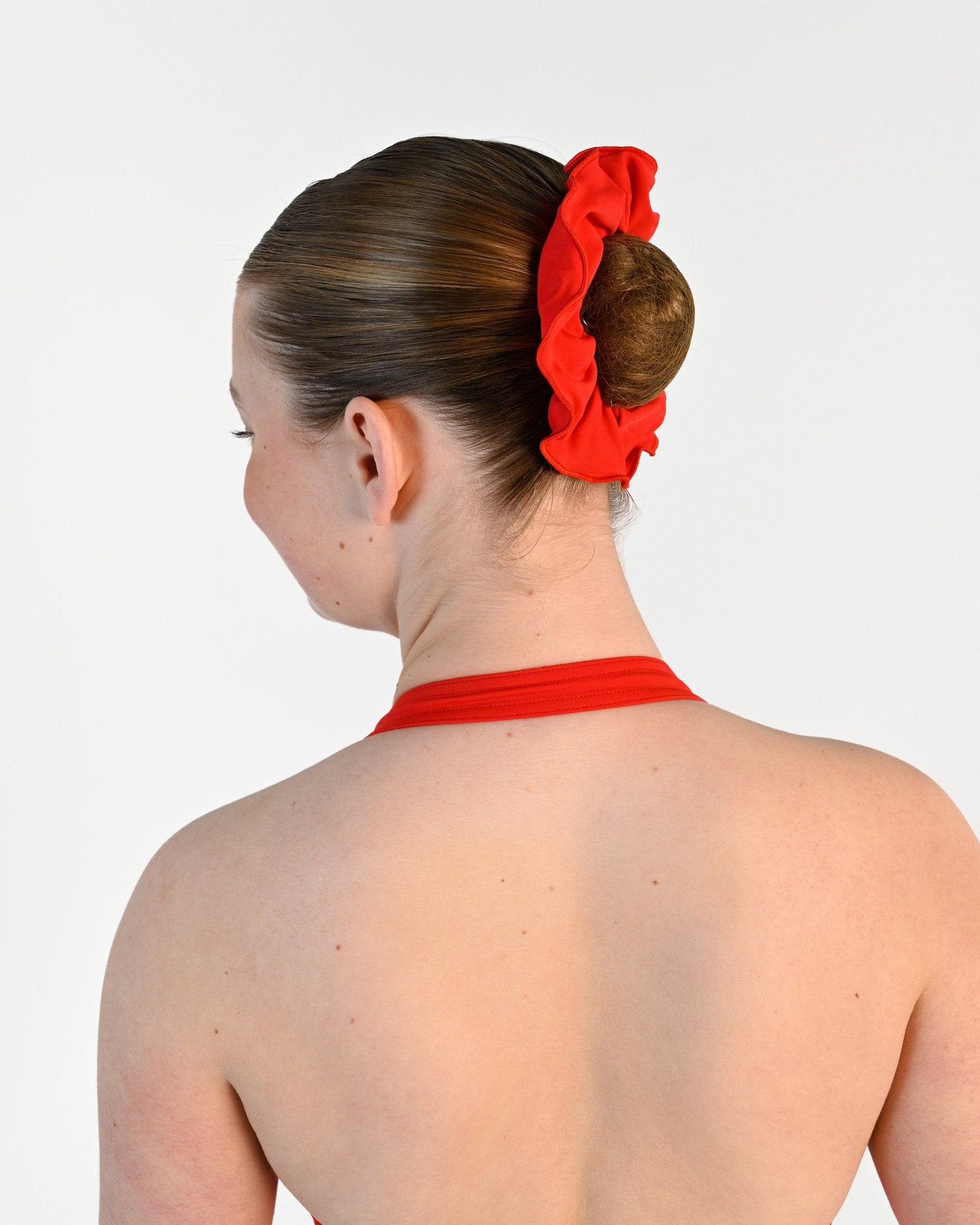 Tempo Halter Crop Top - Red 4