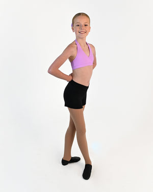 Tempo Halter Crop Top - Wisteria