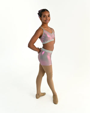 Vibe Crop Top - Pearl Glow