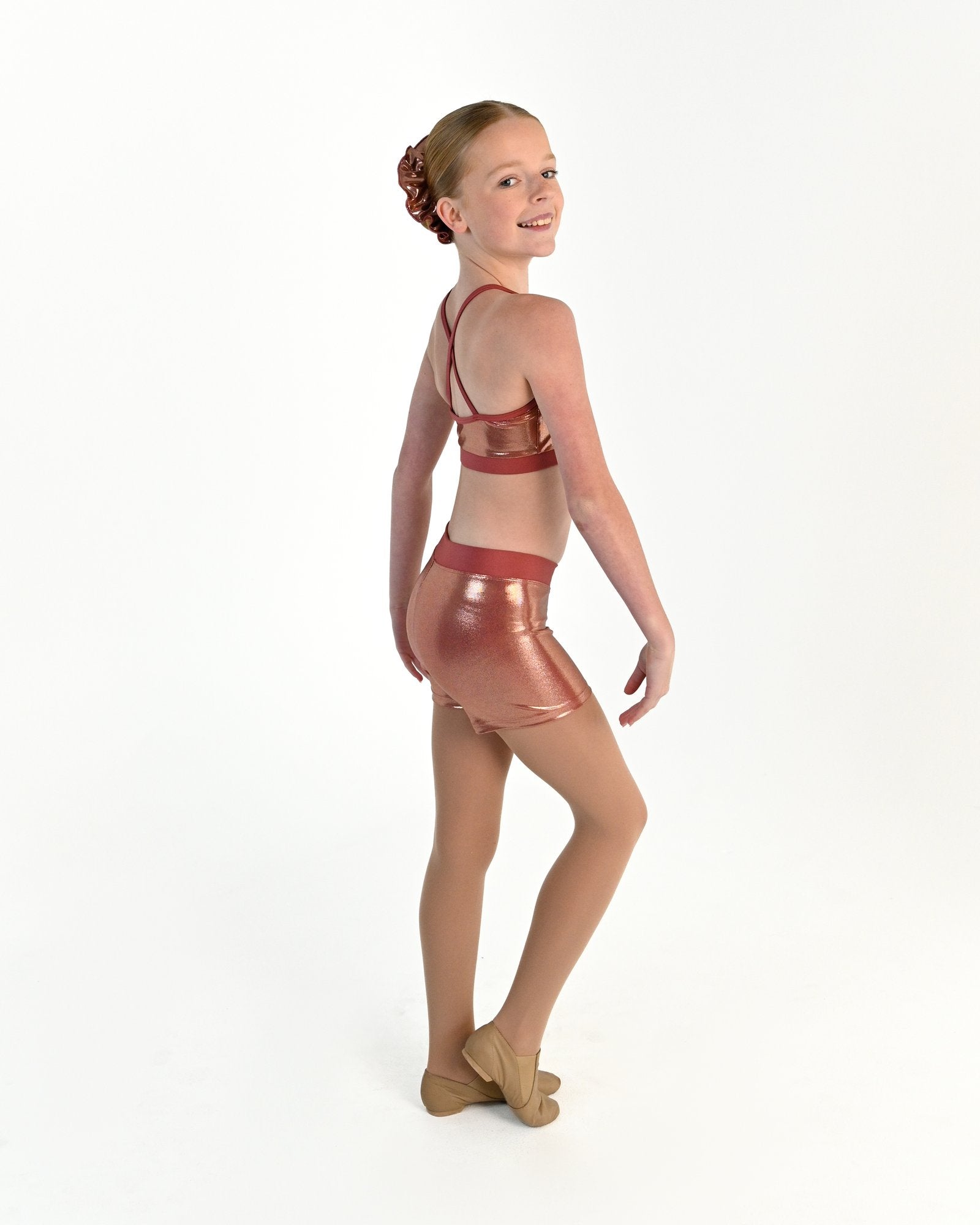 Vibe Shorts - Rose Gold 2