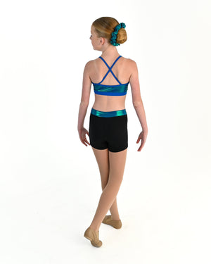 Vibe V Band Shorts - Ocean Teal 3