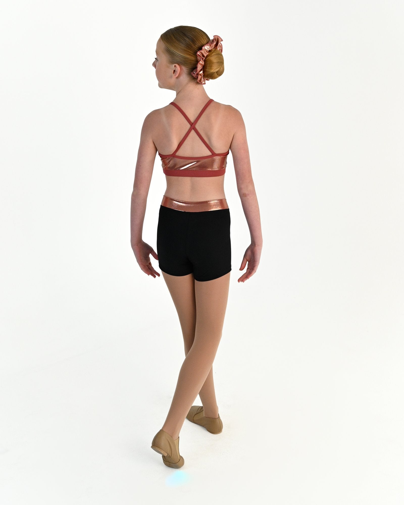 Vibe V Band Shorts - Rose Gold 3