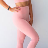 Performance Legging - Peach