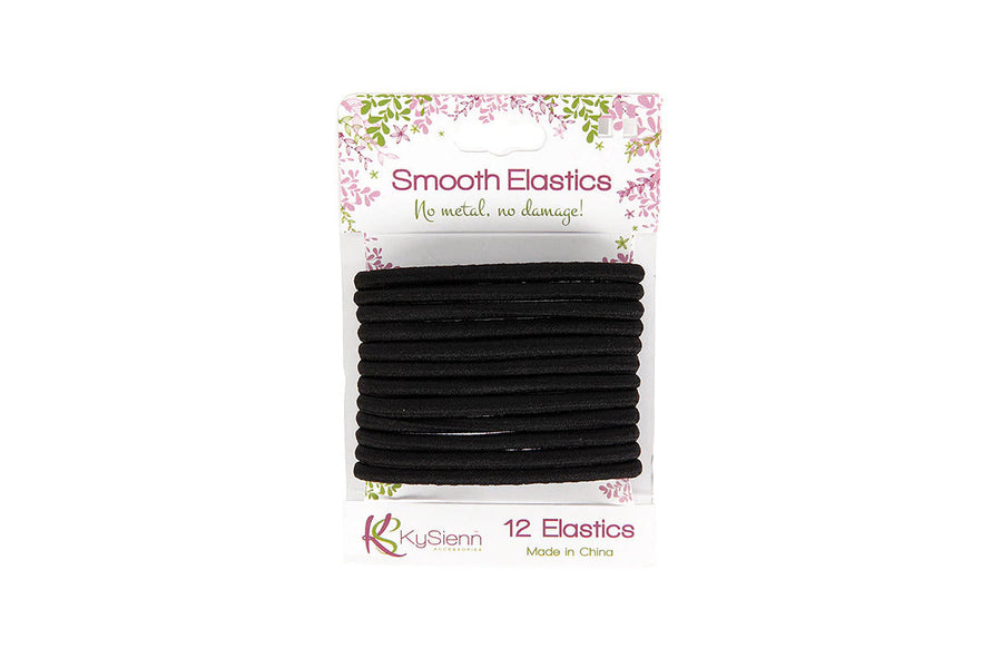 Smooth Hair Ties 12 Pack