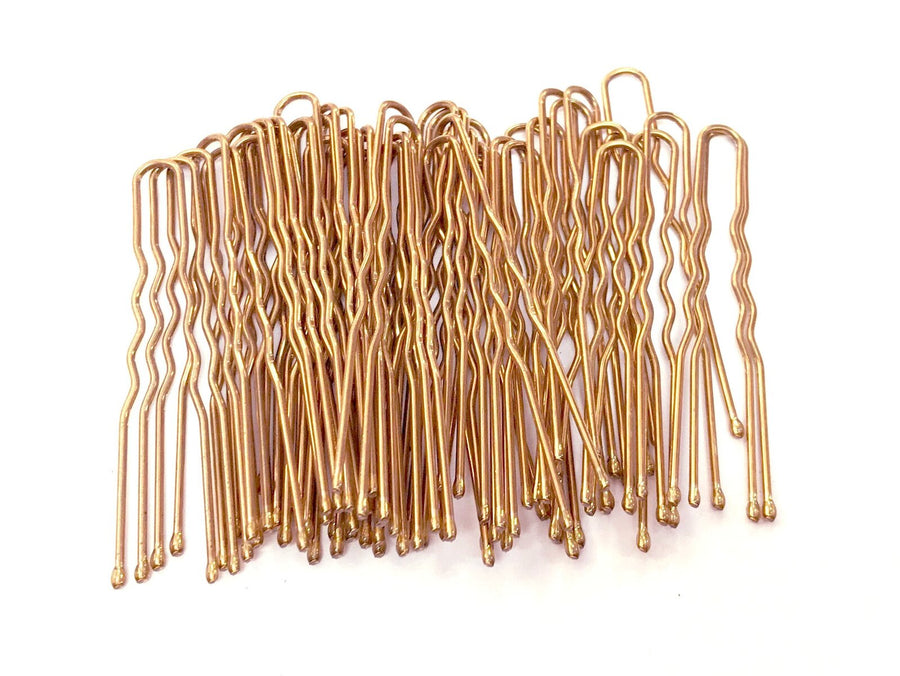 Ripple Pins 50 Pack 4.5cm Gold