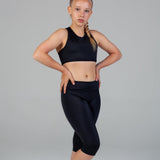 Charlie Wide Waist Band Bike Short Girls - Luna