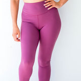Performance Legging - Grape