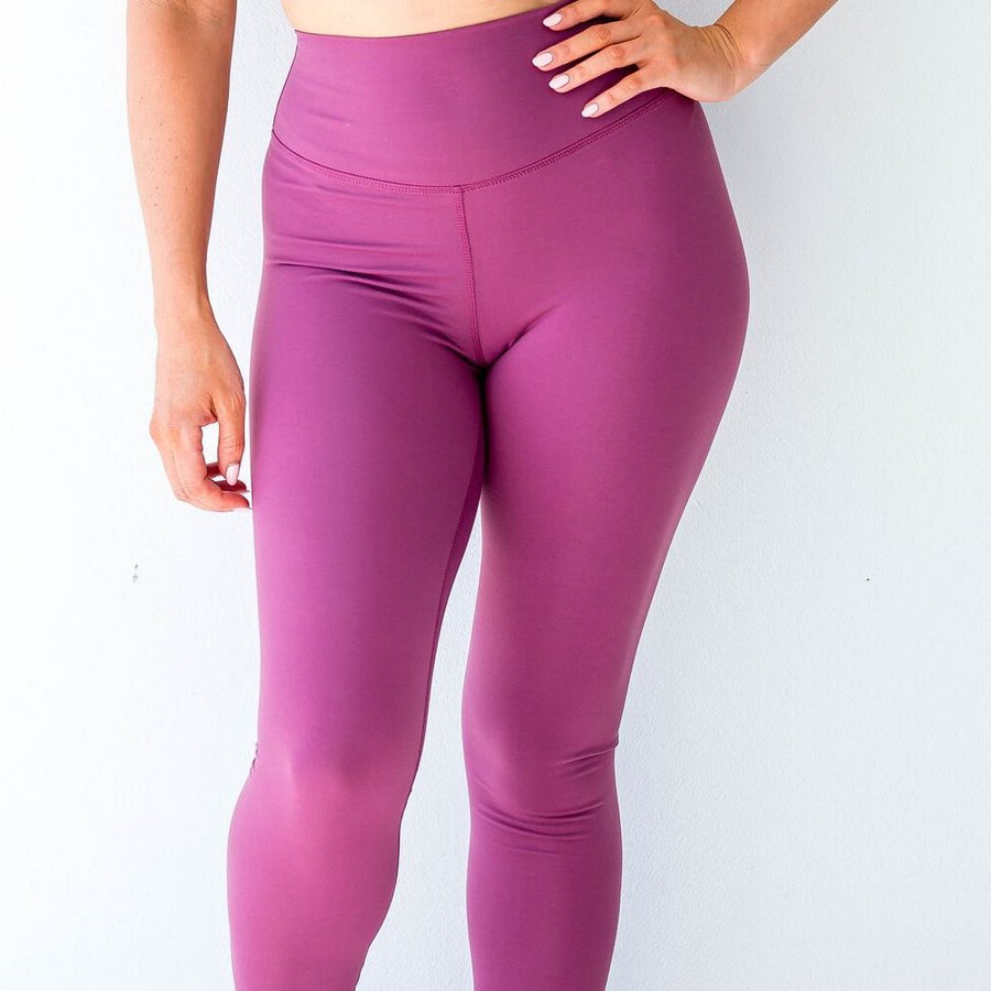 Performance Legging - Grape